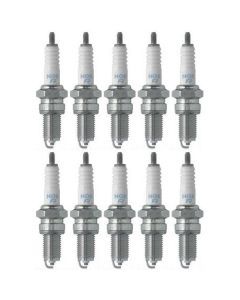 Set 10 NGK Standard Spark Plugs for Yamaha GRIZZLY 1999-1998 Engine 600cc