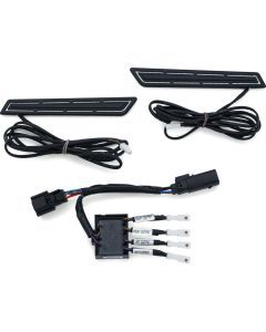 Kuryakyn LED Saddlebag Hinge Accents Black