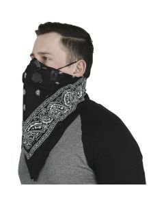 ATV/UTV Tek Rider Dust Masks Pro Bandana, Black