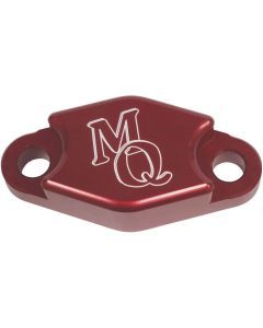 Modquad Parking Brake Block-Off Plate Red