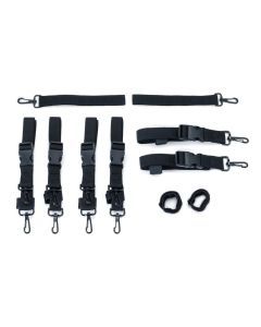 Kuryakyn XKursion Premium Luggage Sissy-Bar Bag Strap Hold Tie-Down Kit Harley