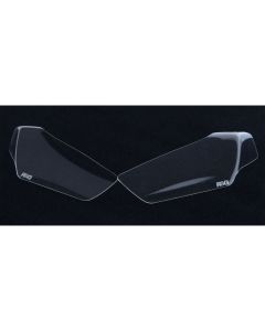 R&G Racing Clear Acrylic Headlight Shield For 2015-2018 Yamaha YZF R3