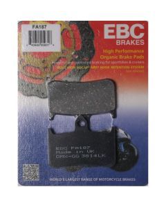 EBC 1 Pair Premium SFA Organic OE Replacement Brake Pads MPN FA187