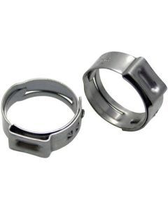 Motion Pro 12-0078 Stepless Ear Clamp, 14.8 To 18mm, Pk 10