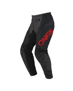 O'neal Element Racewear Motocross Pants -  Black / Grey / Red - Youth