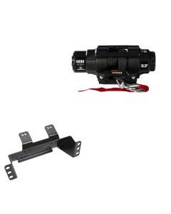 Viper 6000lbs V3 Winch Black Rope With Mount For Polaris Ranger 500 2011-2020