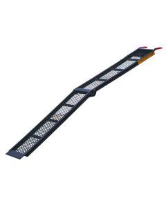 Center-Folding Mild Arched Steel Mesh Loading Ramp 800 lb. Rated (per ramp) - 80" long x 11" wide