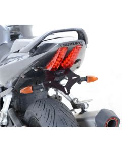R&G Racing Black Tail Tidy License Plate Holder For 2007-2012 Suzuki SV650 Bikini