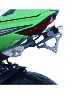 R&G Racing Black Tail Tidy License Plate Holder For 2020-2024 Kawasaki Ninja ZX-25R