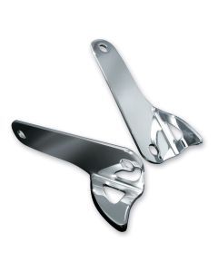 Kuryakyn Chrome Trailer Hook Tie-Down Brackets Harley Touring Batwing 2014-2018