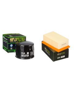 HIFLO FILTRO Oil and Air Filter Kit for BMW F800 GS Trophy 12