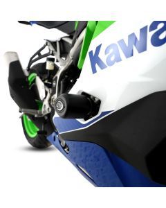 R&G Racing Black Aero Style Crash Protection Bobbins For 2020 Kawasaki Ninja ZX-25R