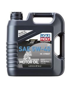 Liqui Moly 4L SAE 5W40 4T HC Motorbike Street Motor Oil 20414