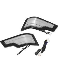 Kuryakyn Tracer Tour-Pak Black/Smoke Lights 2955