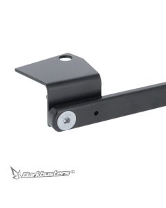 Barkbusters Black / White logo Hardware Kit BB-BHG-143-00-BK