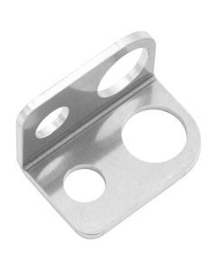 Modquad Axle Flag Mount Silver