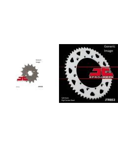 Front and Rear Steel Sprocket Kit for OffRoad YAMAHA TT350 1986-1992