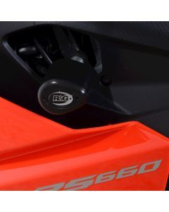 R&G Racing Black Aero Style Crash Protectors For 2021-2024 Aprilia RS660