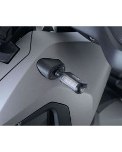 R&G Racing Black Front Indicator Adapter Kit For 2024-2025 Honda CB500 Hornet
