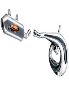 FMF GNARLY PIPE EXHAUST + SHORTY SILENCER 02 2002 HONDA CR250R CR250 CR 250
