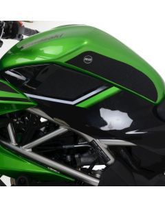 R&G Racing Black Tank Traction Grip For 2021-2024 Kawasaki Z125 EZRG441BL