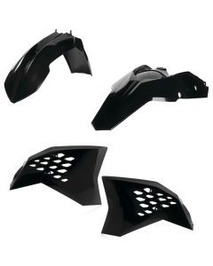 Acerbis Black Standard Plastic Kit for KTM - 2113790001