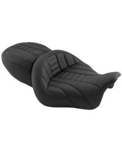 Mustang One Piece Super Touring Seat Black For Harley-Davidson Freewheeler FLRT 2015-2021 79598
