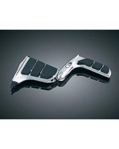 KURYAKYN CHROME SWING WING PAGS WITHOUT ADAPTERS FOR OEM HARLEY PEG MOUNTS 4467