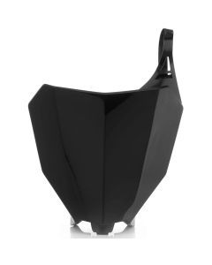 Acerbis Black Front Number Plate for Honda - 2630680001