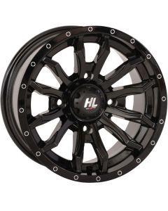 High Lifter 14x7 4/137 4+3 Gloss Black HL21 Wheel 14HL21-1237