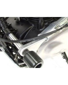 R&G Racing Black Classic Style Crash Protectors For 2006-2013 Triumph Bonneville