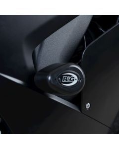 R&G Racing Black Aero Style Crash Protection Bobbins For 2021-2023 Honda CBR1000RR-R Fireblade SP CBR10SPM