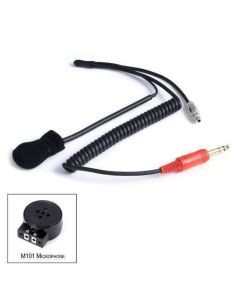 Rugged Radios NASCAR 3C Wired Helmet Kit with Mic, 3.5mm Earbud Jack & Coil Cord HK-NFC