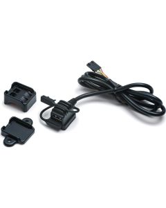 Kuryakyn USB Power Source Black