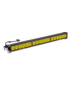 Baja Designs LED Light Bar 30 inch OnX6 Series Wide Cornering Pattern Baja Amber Lens Universal 453014
