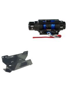 Viper 6000lbs V3 Winch Blue Rope With Mount For Honda Pioneer 700 2014-2021