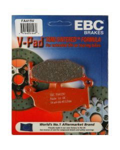 EBC 1 Pair V-Pad Semi-Sintered Touring Brake Pads MPN FA419V