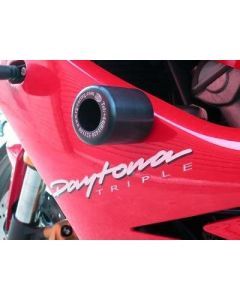 R&G Racing Black Classic Style Crash Protectors For 2006-2012 Triumph Daytona 675