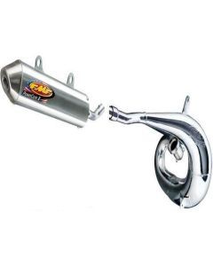 FMF GNARLY FULL PIPE EXHAUST AND POWERCORE 2 SILENCER 04-10 KTM 250 300 ALL MDLS
