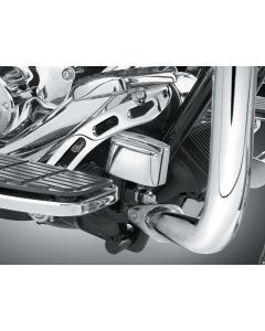 New Harley FXSTI Standard 2001-2006Master Cylinder Cover Rear Chrome by Kuryakyn