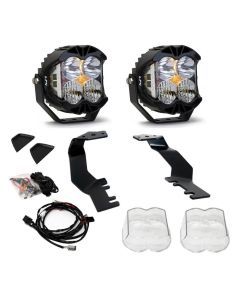 Baja Designs A-Pillar Light Kit Pair LP4 Series Driving/Combo Pattern Clear Lens 448075