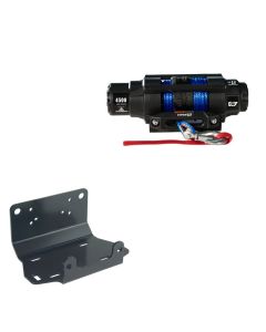 Viper 4500lbs V3 Winch Blue Rope With Mount For Yamaha Kodiak 700 2016-2020
