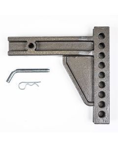 Blue Ox BXW4028, SwayPro 2-1/2 Inch Receiver Weight Distribution Shank, 9 Hole Adjustment X 9 Inch