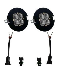 Baja Designs Fog Pocket Light Kit Squadron Sport Series Wide Cornering Pattern Clear Lens 447786