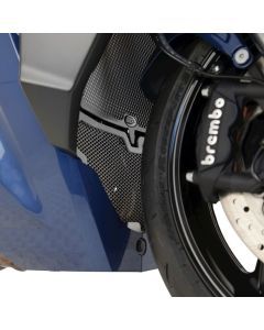 R&G Racing Black Downpipe Grill For 2022-2024 Suzuki GSXS1000GT DG0051BK