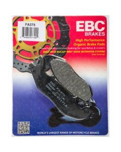 EBC 1 Pair Premium SFA Organic OE Replacement Brake Pads MPN FA375