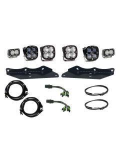 Baja Designs Fog Pocket Light Kit Squadron / S2 Series SAE Pattern Clear Lens For Ford F-150 Raptor 2017-2020 447617