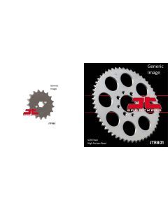 Front & Rear Sprocket Kit for Street SUZUKI RB50 1987
