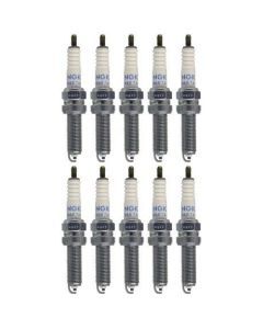 Set 10 NGK Standard Spark Plugs Yamaha GRIZZLY 550 FI HUNTING 2014 Engine 550cc