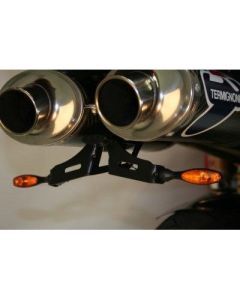 R&G Racing Black Tail Tidy License Plate Holder For 1996-2002 Ducati 748 Biposto